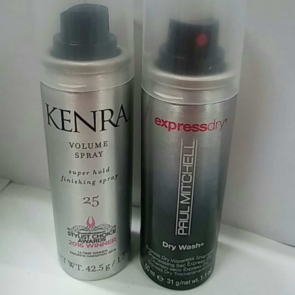Paul Mitchell & Kenra... Volume spray & Dry wash